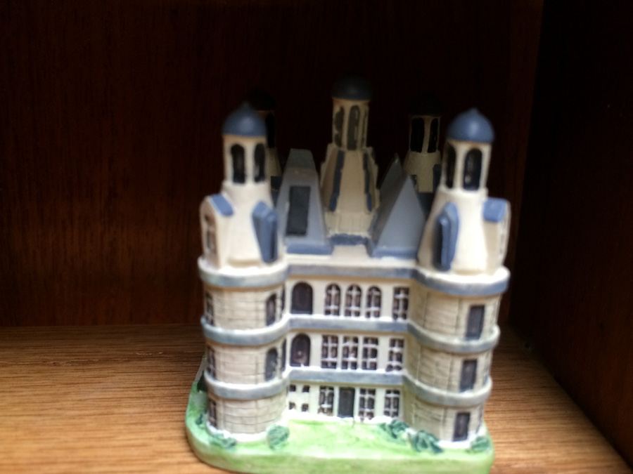 Huge Collection of Miniature Castles and Lighthouses plus Teak Display Case [Photo 13]