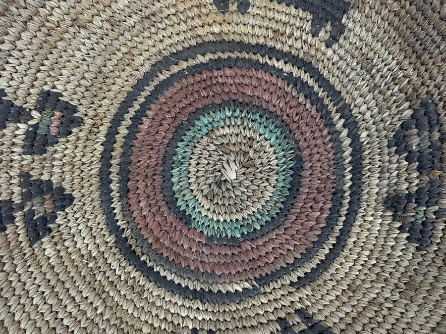 Vintage African Tray Plate Bowl 12.5R [Photo 6]