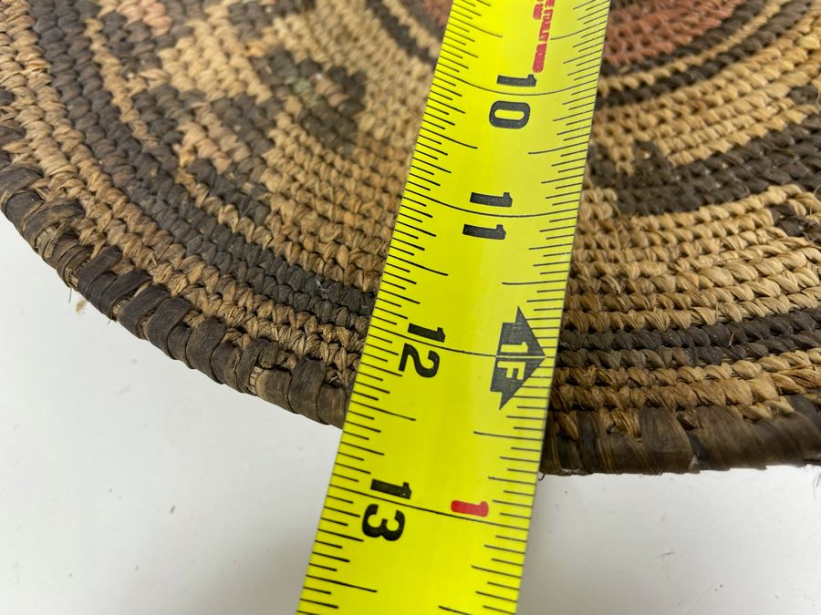 Vintage African Tray Plate Bowl 12.5R [Photo 8]