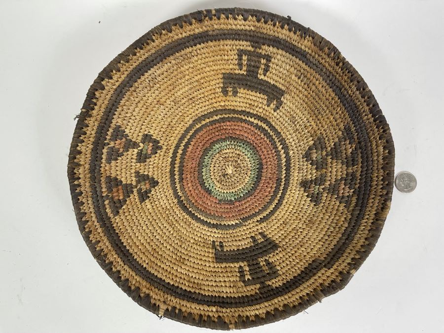 Vintage African Tray Plate Bowl 12.5R [Photo 3]