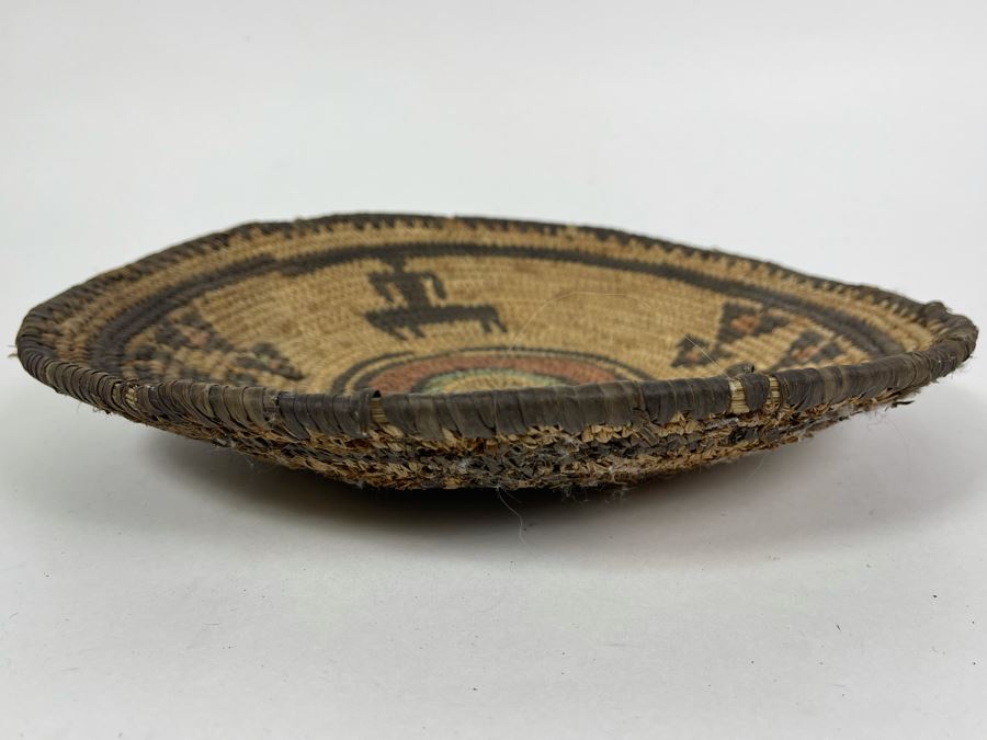 Vintage African Tray Plate Bowl 12.5R [Photo 7]
