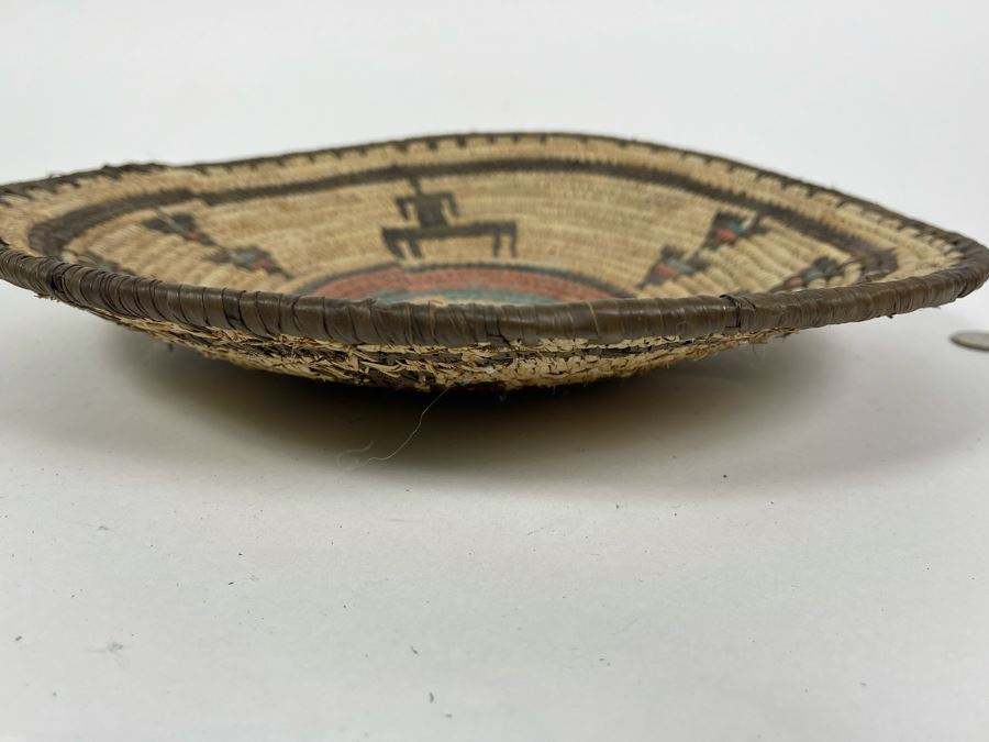 Vintage African Tray Plate Bowl 13.25R [Photo 2]