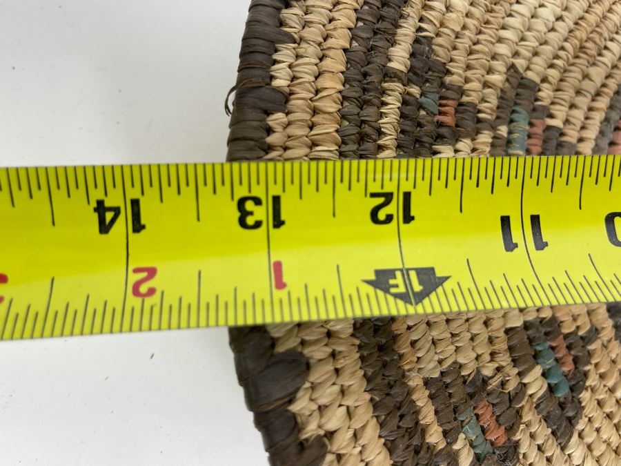 Vintage African Tray Plate Bowl 13.25R [Photo 9]