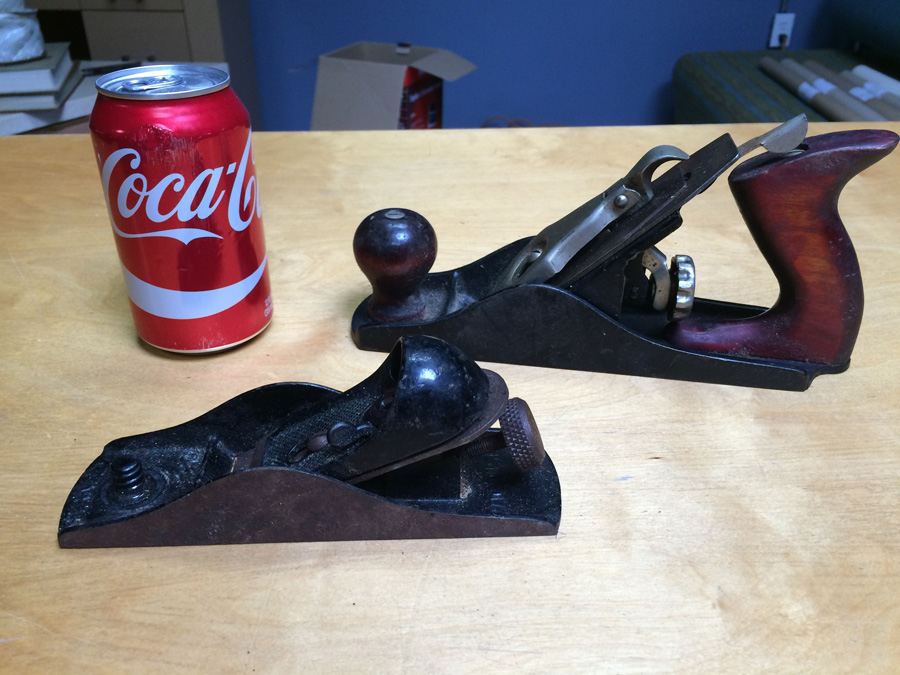 Pair of Wood Planes Stanley No 220