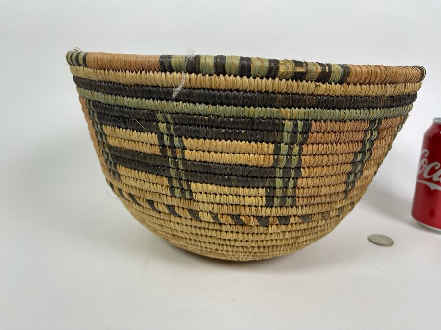 Vintage African Basket 12R X 7H [Photo 8]