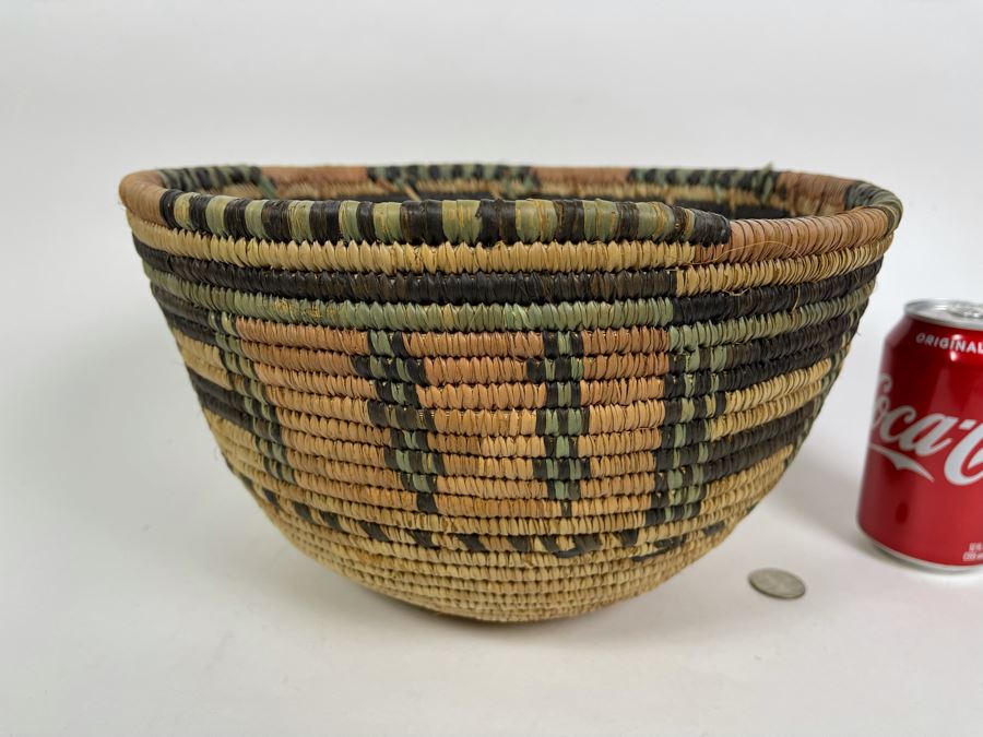 Vintage African Basket 12R X 7H [Photo 3]