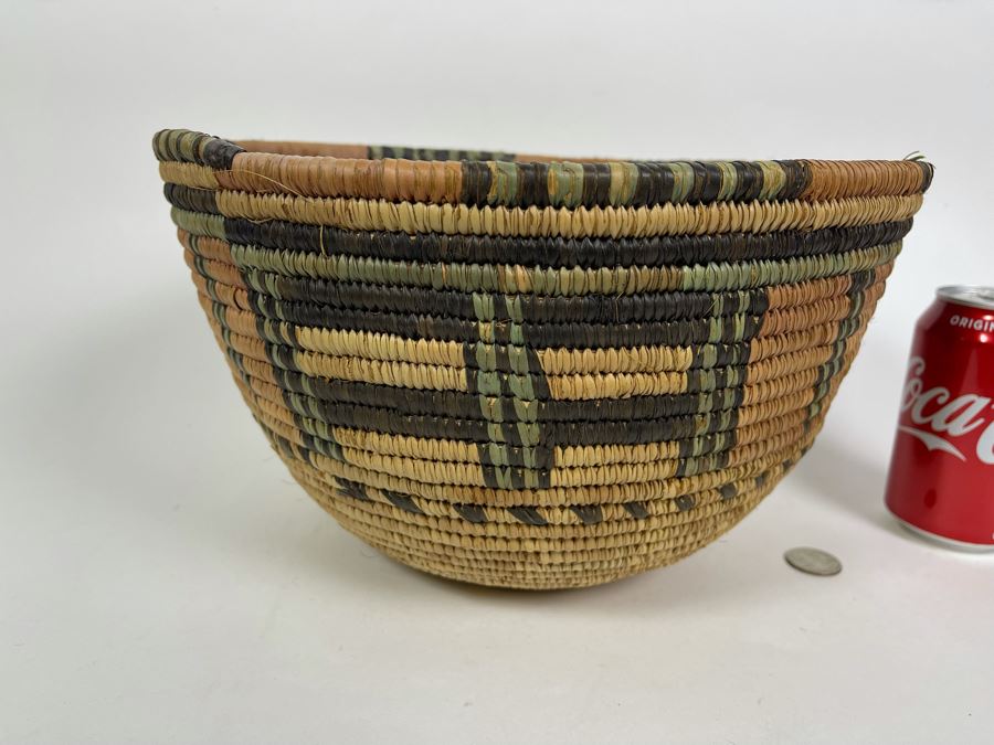 Vintage African Basket 12R X 7H [Photo 6]