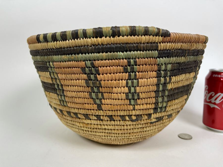 Vintage African Basket 12R X 7H [Photo 5]