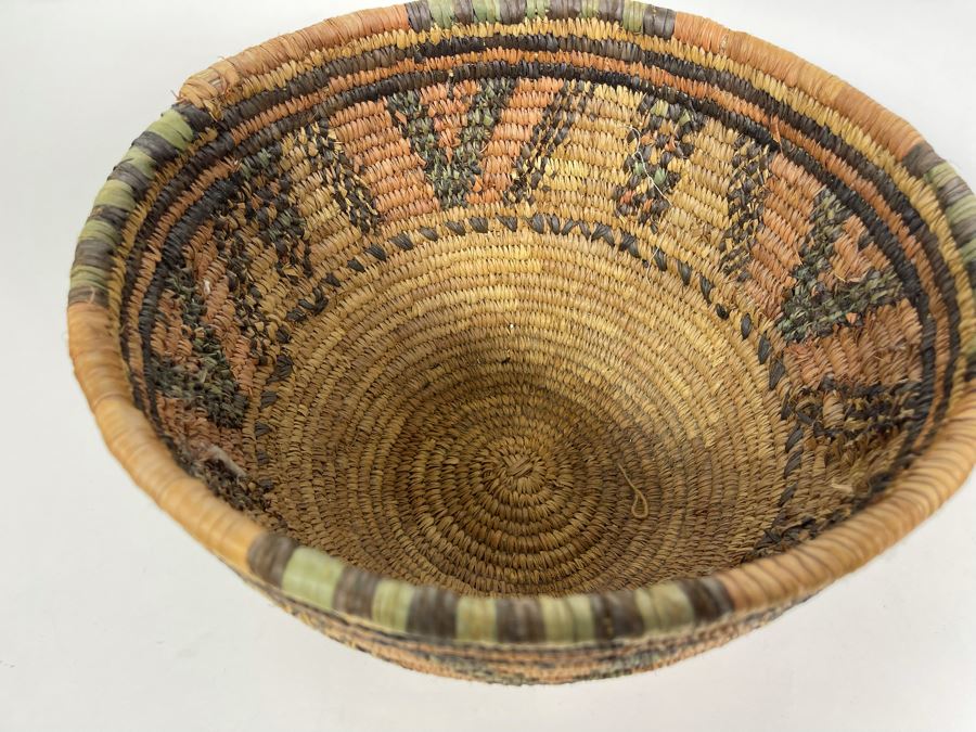 Vintage African Basket 11R X 7.5H [Photo 11]