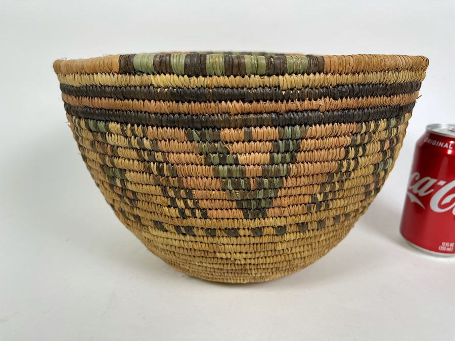 Vintage African Basket 11R X 7.5H [Photo 1]