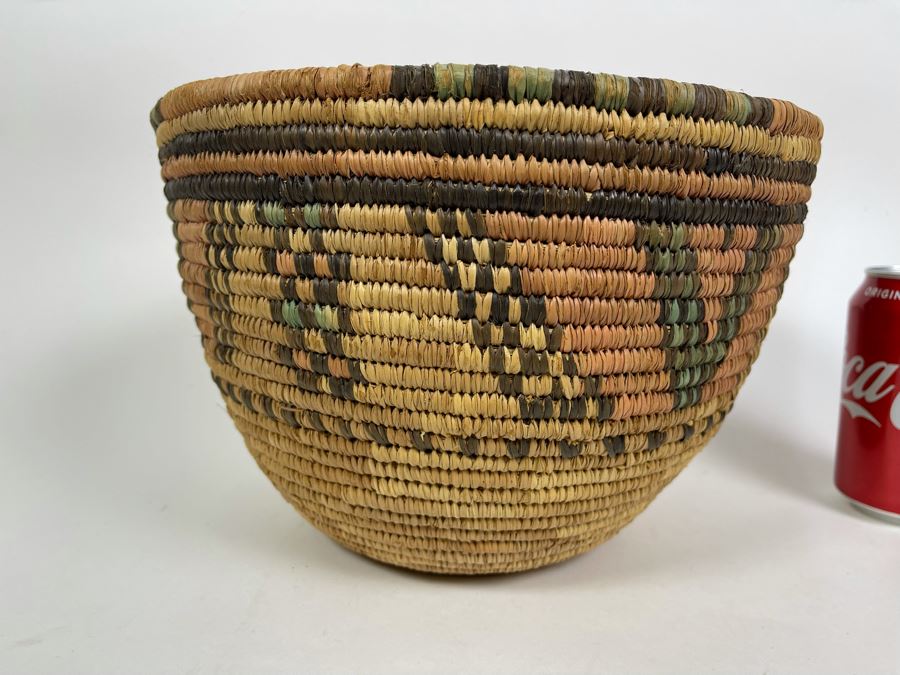 Vintage African Basket 11R X 7.5H [Photo 5]
