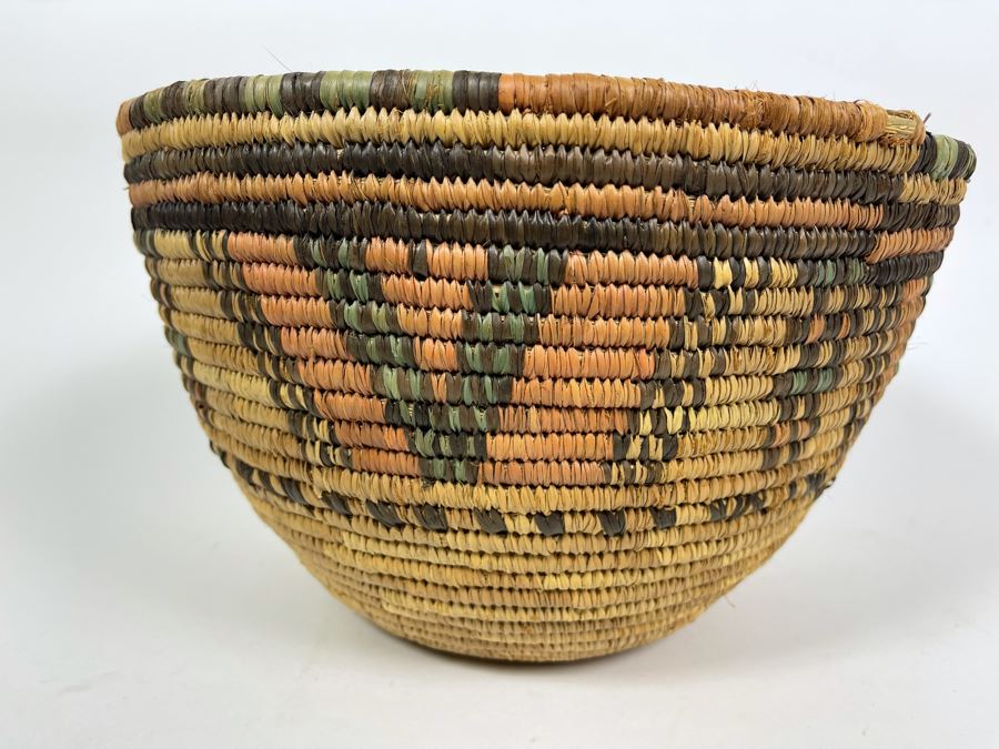 Vintage African Basket 11R X 7.5H [Photo 8]