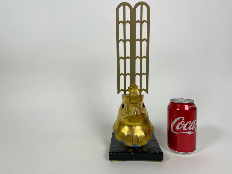 Boehm Porcelain Limited Edition Falcon Head Statue From The Treasures Of Tutankhamun Exhibition 13.5H [Photo 2]