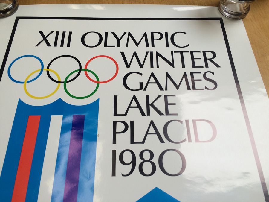 XIII Olympic Winter Games Lake Placid 1980 Poster [Photo 2]