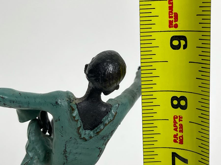 Josef Lorenzl (Austria, 1892-1950) Art Deco Bronze Dancer Sculpture Titled Dancer, 1925 8.5H [Photo 17]