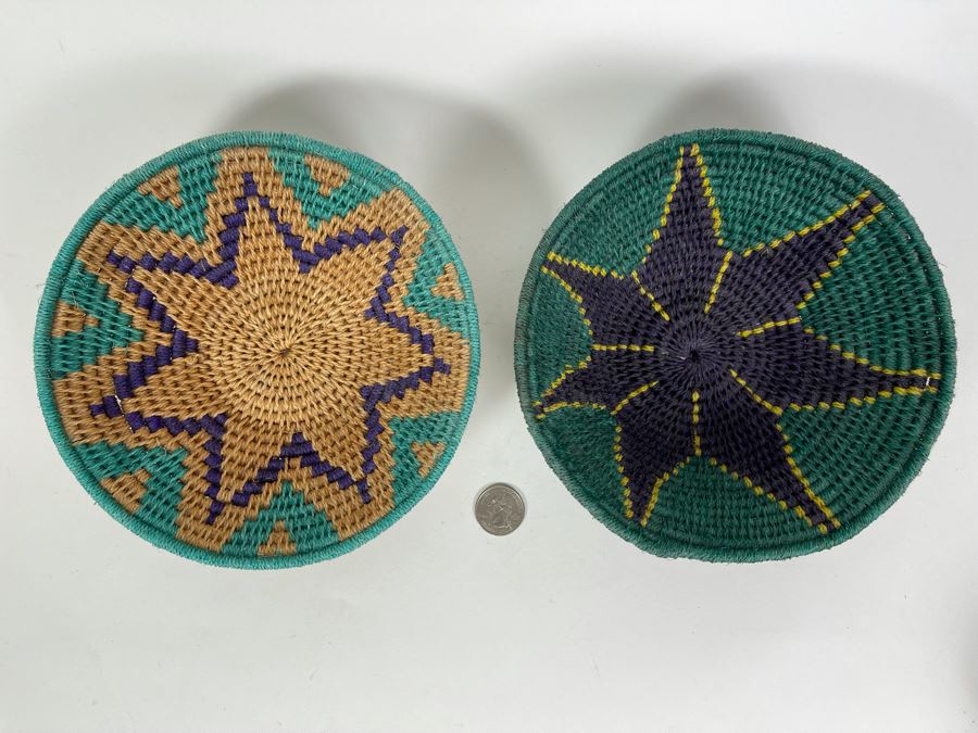 Pair Of African Baskets 7R [Photo 4]