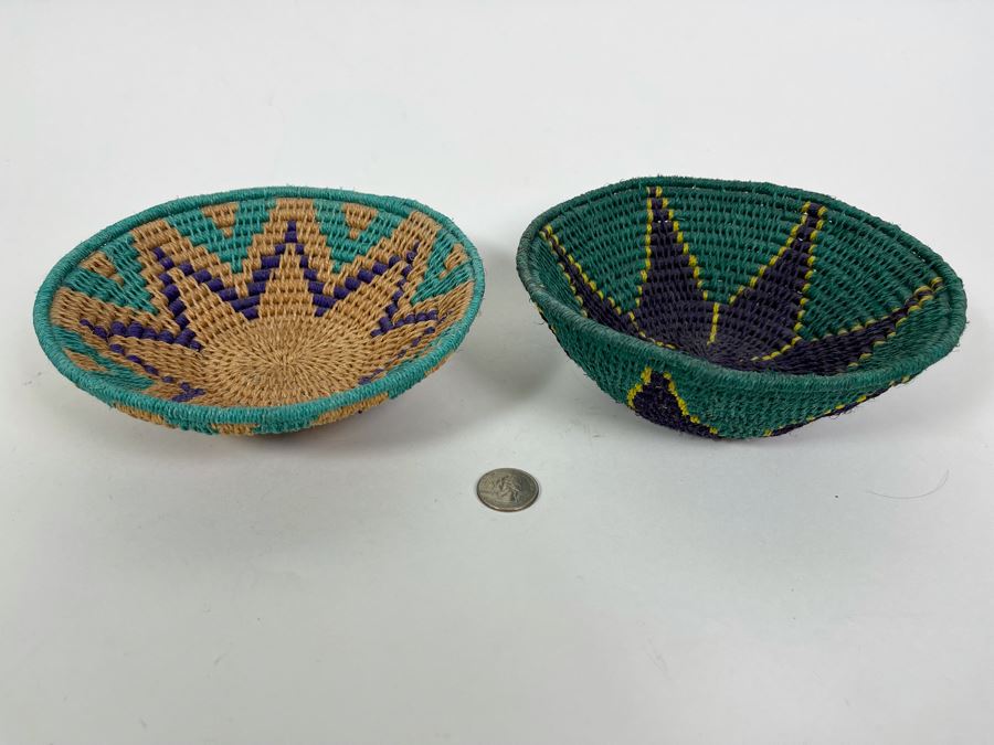 Pair Of African Baskets 7R [Photo 3]