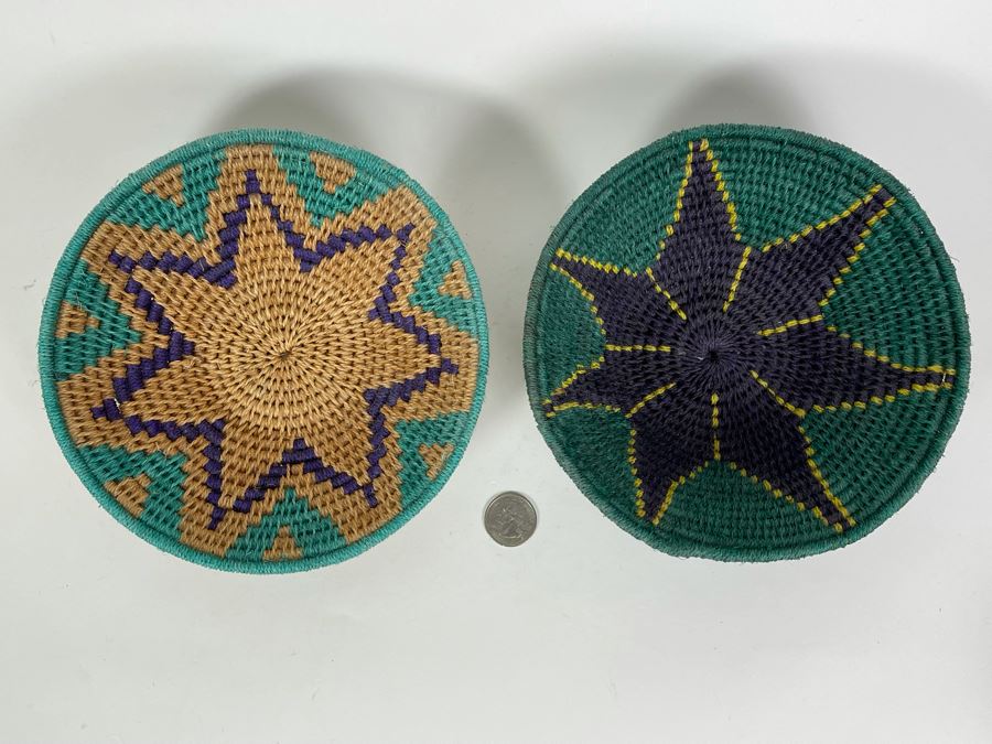 Pair Of African Baskets 7R [Photo 2]