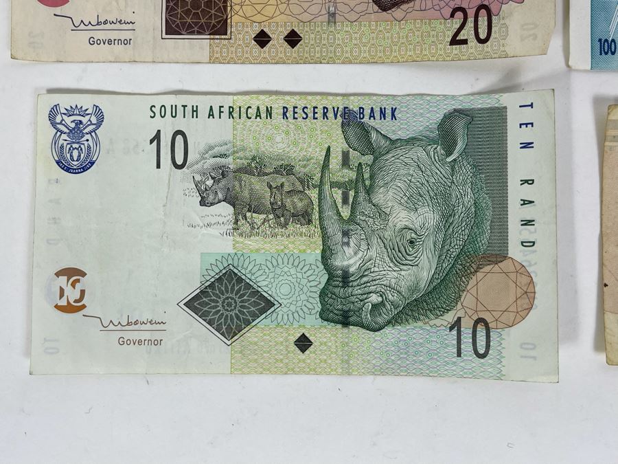 Foreign Currency Notes Including One Hundred Trillion Dollar Bill From Bank Of Zimbabwe [Photo 4]