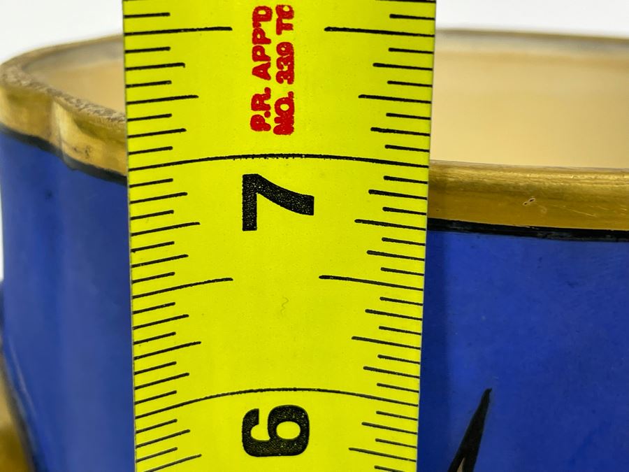 Vintage Footed Hand Painted Porcelain Vase By Heinrich Selb Bavaria 6W X 3D X 7H [Photo 9]