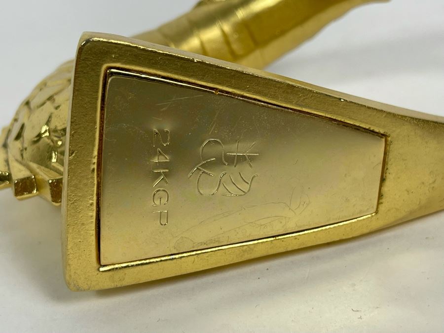 24 Gold Plated Chinese Dragon 5W X 3.5H [Photo 8]