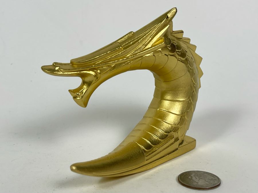 24 Gold Plated Chinese Dragon 5W X 3.5H [Photo 7]