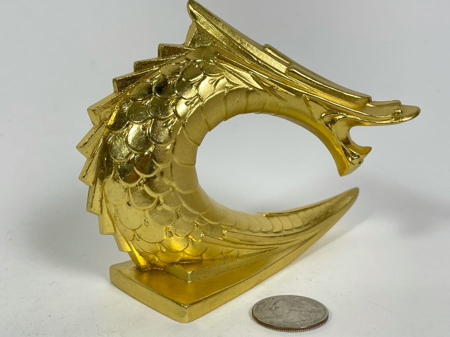 24 Gold Plated Chinese Dragon 5W X 3.5H [Photo 4]