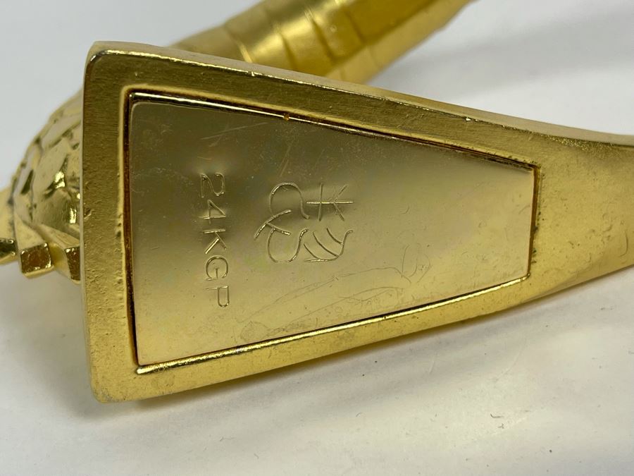 24 Gold Plated Chinese Dragon 5W X 3.5H [Photo 9]