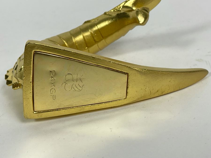 24 Gold Plated Chinese Dragon 5W X 3.5H [Photo 10]