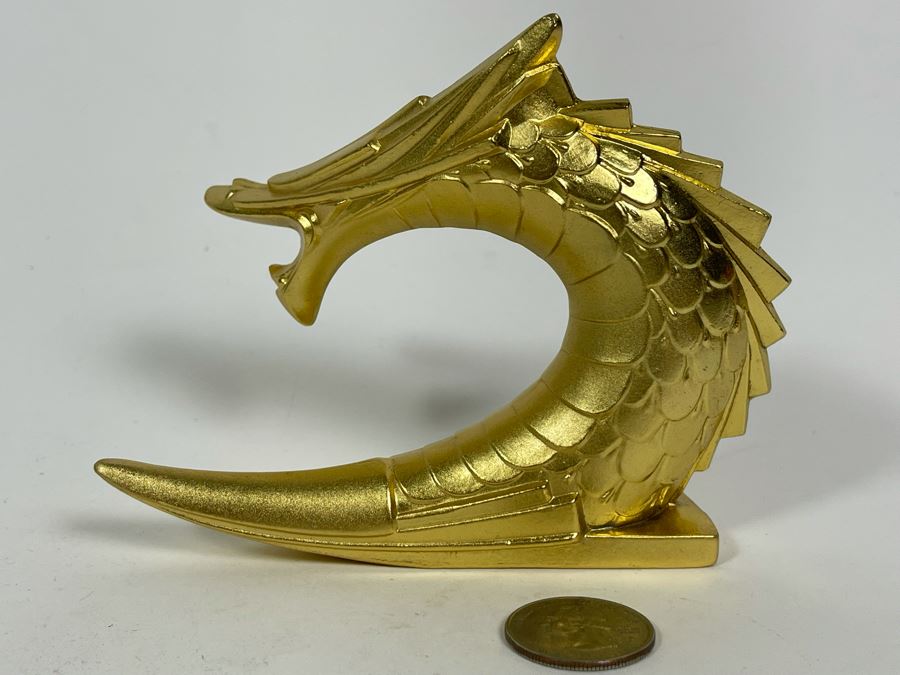 24 Gold Plated Chinese Dragon 5W X 3.5H [Photo 6]