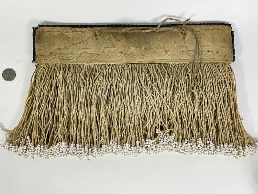 Vintage African Ndebele Infant's Girl's Beaded Apron Beadwork 15W X 9.5H [Photo 9]