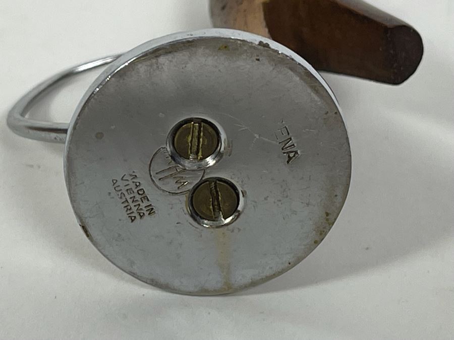 Karl Hagenauer (Austria, 1898–1956) Wein Art Deco Small Handmade Metal And Wood Dog Sculpture 2'H [Photo 9]