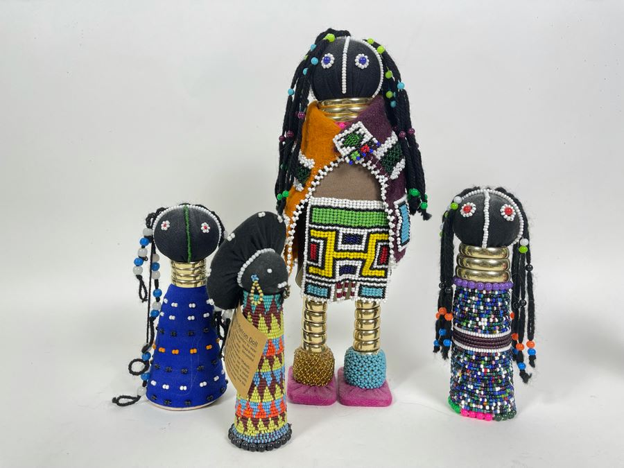 Collection Of Zulu Dolls Matron Dolls 7H-12H [Photo 2]