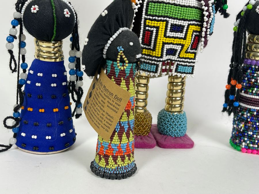 Collection Of Zulu Dolls Matron Dolls 7H-12H [Photo 8]