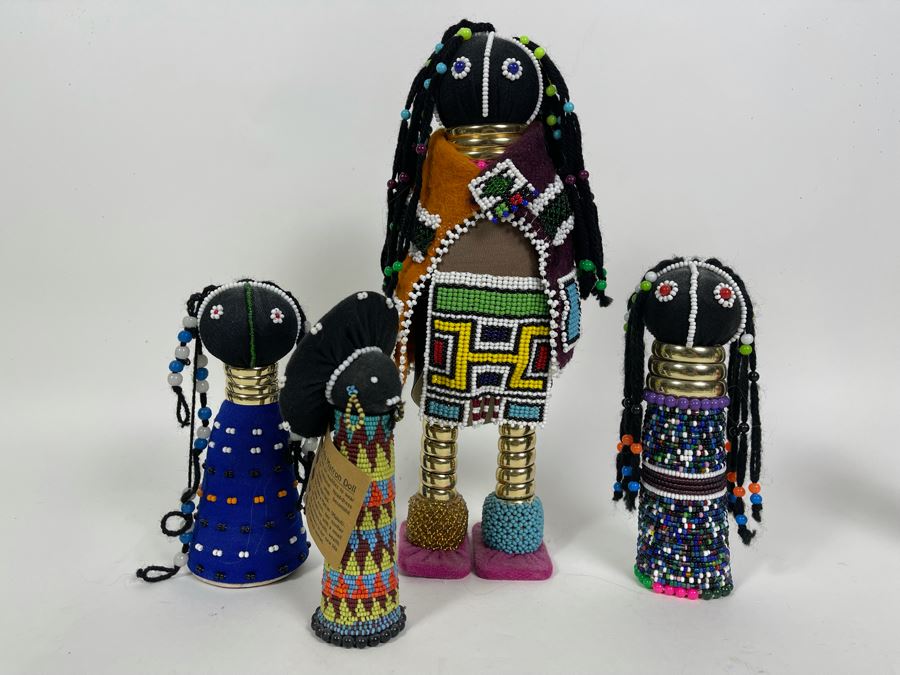 Collection Of Zulu Dolls Matron Dolls 7H-12H [Photo 3]