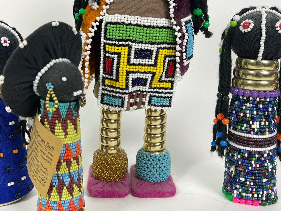 Collection Of Zulu Dolls Matron Dolls 7H-12H [Photo 5]