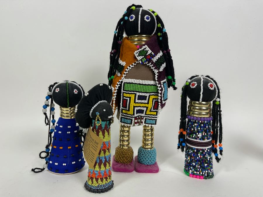 Collection Of Zulu Dolls Matron Dolls 7H-12H [Photo 4]