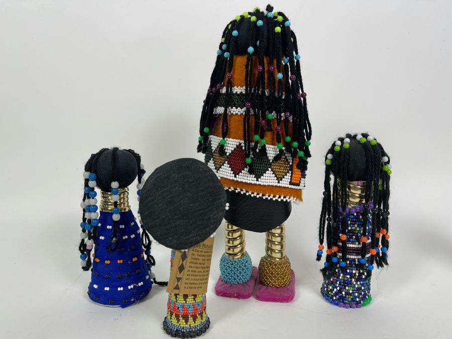 Collection Of Zulu Dolls Matron Dolls 7H-12H [Photo 11]