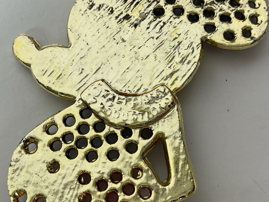 Vintage Vinyl Mickey Mouse Bank 6H And Metal Mickey Mouse Figurine [Photo 6]