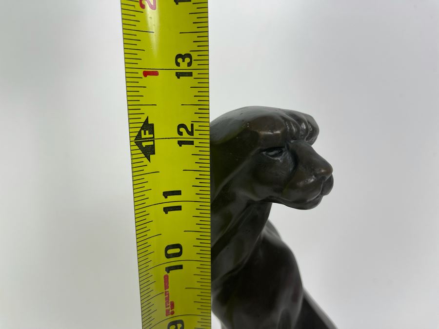 Miguel Fernandez Lopez Panther Art Deco Style From Fonderie Bords De Seine Fonderie Bords De Seine Signed Milo 12H [Photo 21]