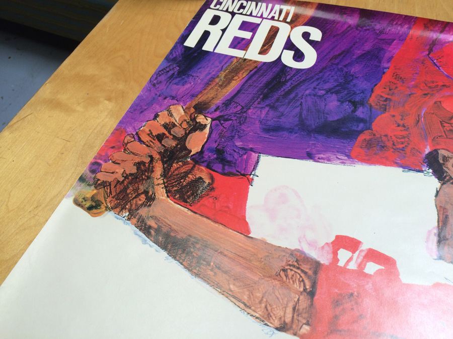 Vintage Johnny Bench Cincinnati Reds 1970 National League Champs Poster [Photo 9]