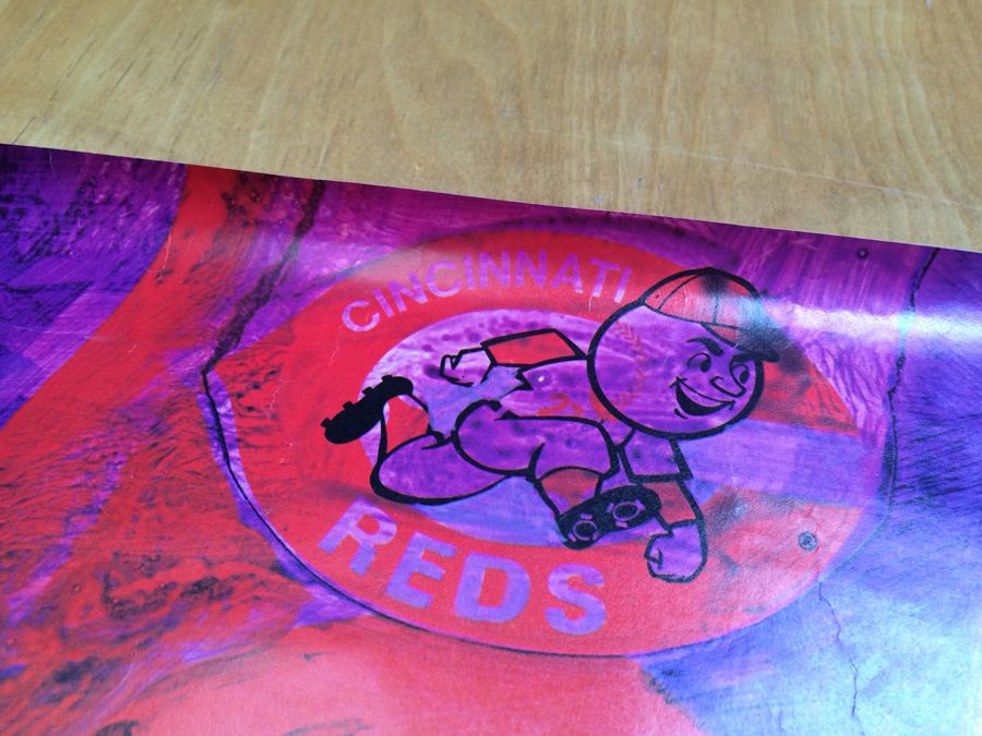 Vintage Johnny Bench Cincinnati Reds 1970 National League Champs Poster [Photo 7]