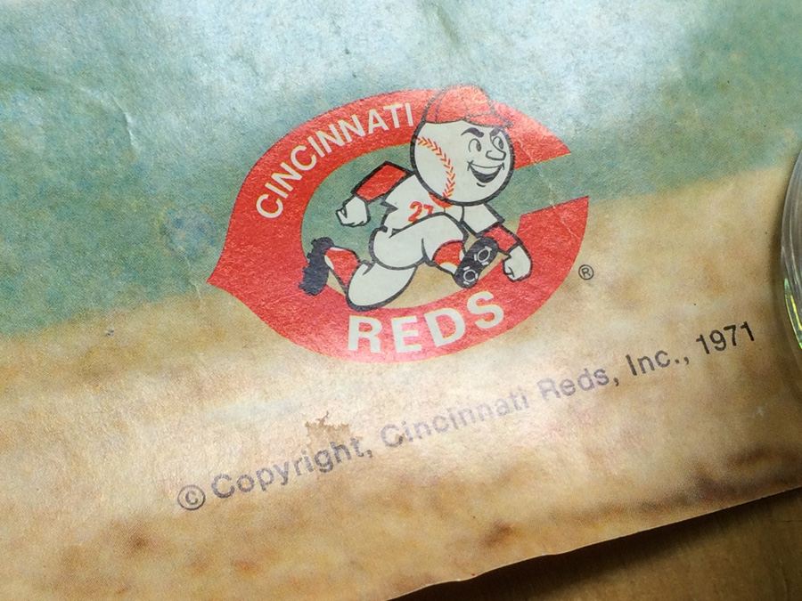 Vintage Johnny Bench Cincinnati Reds 1970 National League Champs Poster [Photo 12]
