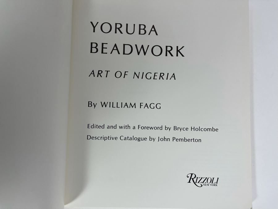 Yoruba Beadwork Art Of Nigeria Book By William Fagg [Photo 2]