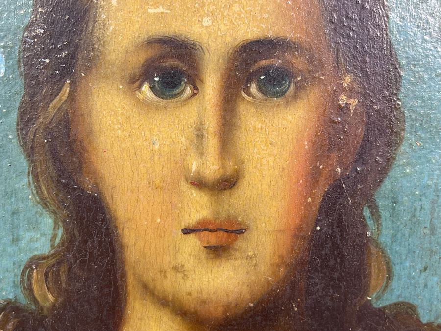 Vintage Russian Icon Painting 8.75W X 12H [Photo 13]