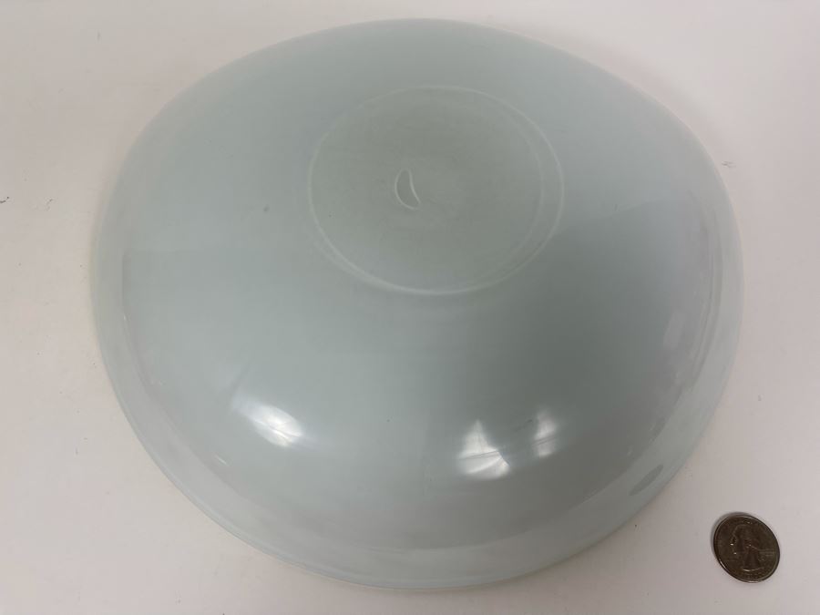 Large Murano Glass Bowl From Italy 11W X 9.5D X 2.25H [Photo 8]