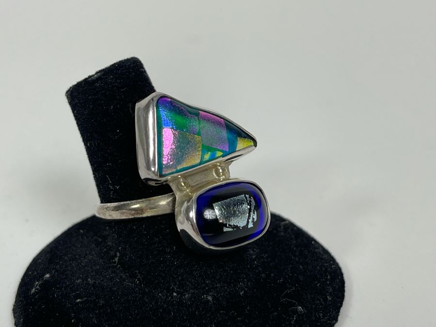 Sterling Silver Ring Size 8 6.4g [Photo 1]