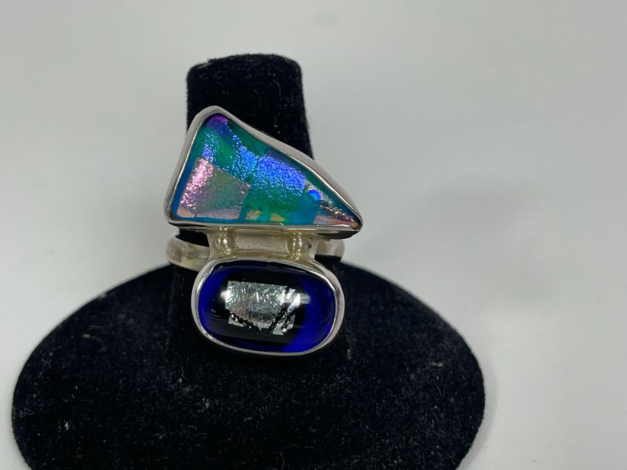 Sterling Silver Ring Size 8 6.4g [Photo 2]