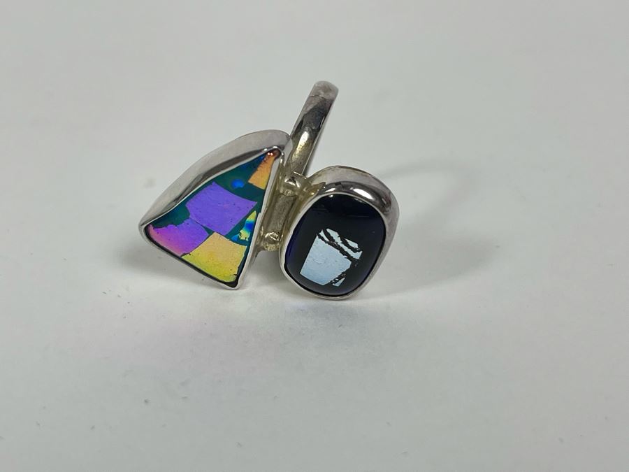 Sterling Silver Ring Size 8 6.4g [Photo 8]