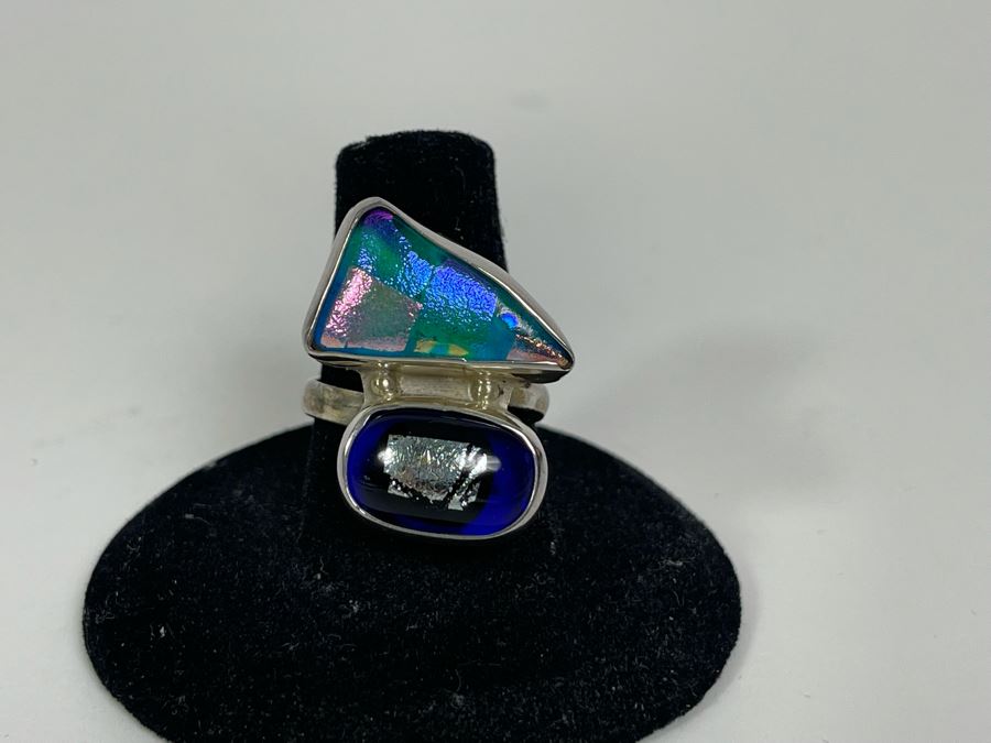 Sterling Silver Ring Size 8 6.4g [Photo 3]